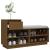 Pantofar, maro miere, 110x34x61 cm, lemn masiv de pin GartenMobel Dekor
