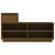 Pantofar, maro miere, 110x34x61 cm, lemn masiv de pin GartenMobel Dekor