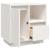 Noptiere, 2 buc., alb, 50x34x50 cm, lemn masiv de pin GartenMobel Dekor