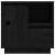 Noptiere, 2 buc., negru, 50x34x50 cm, lemn masiv de pin GartenMobel Dekor