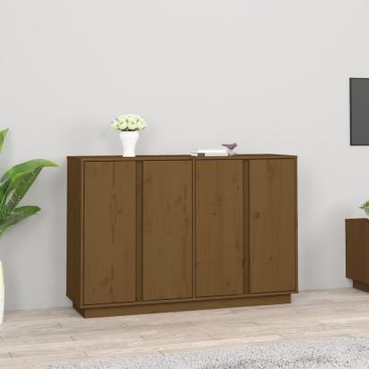 Servantă, maro miere, 120x35x80 cm, lemn masiv de pin GartenMobel Dekor