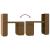Birou, maro miere, 110x53x117 cm, lemn masiv de pin GartenMobel Dekor