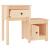 Noptiere, 2 buc., 79,5x38x65,5 cm, lemn masiv de pin GartenMobel Dekor