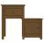 Noptiere, 2 buc., maro miere, 79,5x38x65,5 cm lemn masiv de pin GartenMobel Dekor