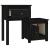 Noptiere, 2 buc., negru, 79,5x38x65,5 cm, lemn masiv de pin GartenMobel Dekor