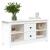Comodă TV, alb, 103x36,5x52 cm, lemn masiv de pin GartenMobel Dekor