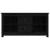 Comodă TV, negru, 103x36,5x52 cm, lemn masiv de pin GartenMobel Dekor