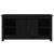 Comodă TV, negru, 103x36,5x52 cm, lemn masiv de pin GartenMobel Dekor