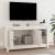 Comodă TV, alb, 103x36,5x52 cm, lemn masiv de pin GartenMobel Dekor