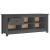 Dulap pentru pantofi, gri, 110x38x45,5 cm, lemn masiv pin GartenMobel Dekor