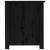 Dulap pentru pantofi, negru, 110x38x45,5 cm, lemn masiv pin GartenMobel Dekor