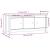 Dulap pentru pantofi, 110x38x45,5 cm, lemn masiv de pin GartenMobel Dekor