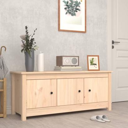 Dulap pentru pantofi, 110x38x45,5 cm, lemn masiv de pin GartenMobel Dekor