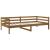 Pat de zi, maro miere, 90x190 cm, lemn masiv de pin GartenMobel Dekor