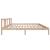 Cadru de pat Super King, 180x200 cm, lemn masiv GartenMobel Dekor