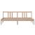 Cadru de pat Super King, 180x200 cm, lemn masiv GartenMobel Dekor