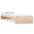 Cadru de pat mic single, 75x190 cm, lemn masiv GartenMobel Dekor