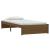 Cadru de pat single, maro miere, 90x190 cm, lemn masiv GartenMobel Dekor