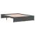 Cadru de pat, gri, 140x190 cm, lemn masiv de pin GartenMobel Dekor