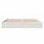 Cadru de pat Super King, alb, 180x200 cm, lemn masiv GartenMobel Dekor