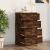 Servantă, stejar fumuriu, 60x35x98,5 cm, lemn prelucrat GartenMobel Dekor