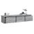 Dulap de perete, gri sonoma, 88x26x18,5 cm, lemn prelucrat GartenMobel Dekor