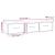 Dulap de perete, gri sonoma, 88x26x18,5 cm, lemn prelucrat GartenMobel Dekor