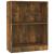 Bibliotecă, stejar fumuriu, 60x24x74,5 cm, lemn prelucrat GartenMobel Dekor