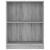 Bibliotecă, gri sonoma, 60x24x74,5 cm, lemn prelucrat GartenMobel Dekor