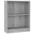 Bibliotecă, gri sonoma, 60x24x74,5 cm, lemn prelucrat GartenMobel Dekor