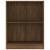 Bibliotecă, stejar maro, 60x24x74,5 cm, lemn prelucrat GartenMobel Dekor