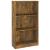 Bibliotecă, stejar fumuriu, 60x24x109 cm, lemn prelucrat GartenMobel Dekor