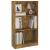 Bibliotecă, stejar fumuriu, 60x24x109 cm, lemn prelucrat GartenMobel Dekor
