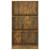 Bibliotecă, stejar fumuriu, 60x24x109 cm, lemn prelucrat GartenMobel Dekor
