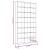 Dulap CD-uri, sonoma gri, 102x23x177,5 cm, lemn prelucrat GartenMobel Dekor