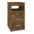 Dulap cu sertar, stejar fumuriu, 40x50x76 cm, lemn prelucrat GartenMobel Dekor
