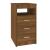Dulap cu sertar, stejar maro, 40x50x76 cm, lemn prelucrat GartenMobel Dekor