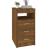 Dulap cu sertar, stejar maro, 40x50x76 cm, lemn prelucrat GartenMobel Dekor