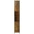 Dulap de baie, stejar fumuriu, 30x30x183,5 cm, lemn prelucrat GartenMobel Dekor