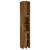 Dulap de baie, stejar fumuriu, 30x30x183,5 cm, lemn prelucrat GartenMobel Dekor