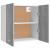 Dulap suspendat, gri sonoma, 60x31x60 cm, lemn prelucrat GartenMobel Dekor
