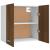Dulap suspendat, stejar maro, 60x31x60 cm, lemn prelucrat GartenMobel Dekor