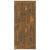 Bibliotecă, stejar fumuriu, 82,5x30,5x185,5 cm, lemn prelucrat GartenMobel Dekor
