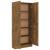 Bibliotecă, stejar fumuriu, 82,5x30,5x185,5 cm, lemn prelucrat GartenMobel Dekor