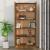Bibliotecă, stejar fumuriu, 82,5x30,5x185,5 cm, lemn prelucrat GartenMobel Dekor