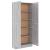 Bibliotecă, gri sonoma, 82,5x30,5x185,5 cm, lemn prelucrat GartenMobel Dekor