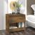 Noptiere, 2 buc., stejar afumat,40x30x39 cm, lemn prelucrat GartenMobel Dekor