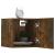 Comode TV montaj pe perete 4 buc. stejar fumuriu 30,5x30x30 cm GartenMobel Dekor