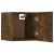 Comode TV montaj pe perete 4 buc. stejar fumuriu 30,5x30x30 cm GartenMobel Dekor