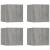 Dulap TV montaj pe perete, 4 buc., sonoma gri, 30,5x30x30 cm GartenMobel Dekor